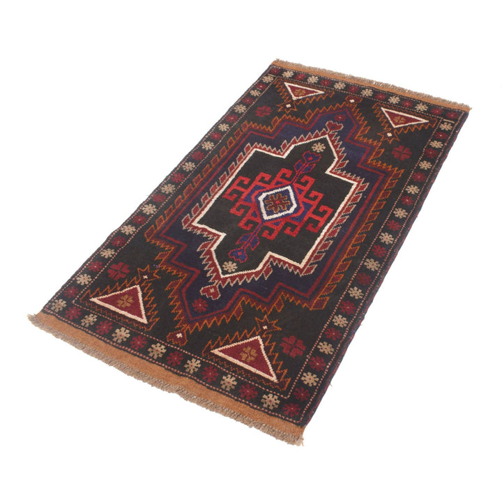 Traditional Baloch Rug 2' 9" x 4' 5" - No. AL75973