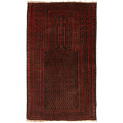 Handmade Prayer Rug 2' 8" x 4' 9" - No. AL29514