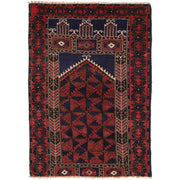 Handmade Prayer Rug 2' 10" x 4' 4" - No. AL32163