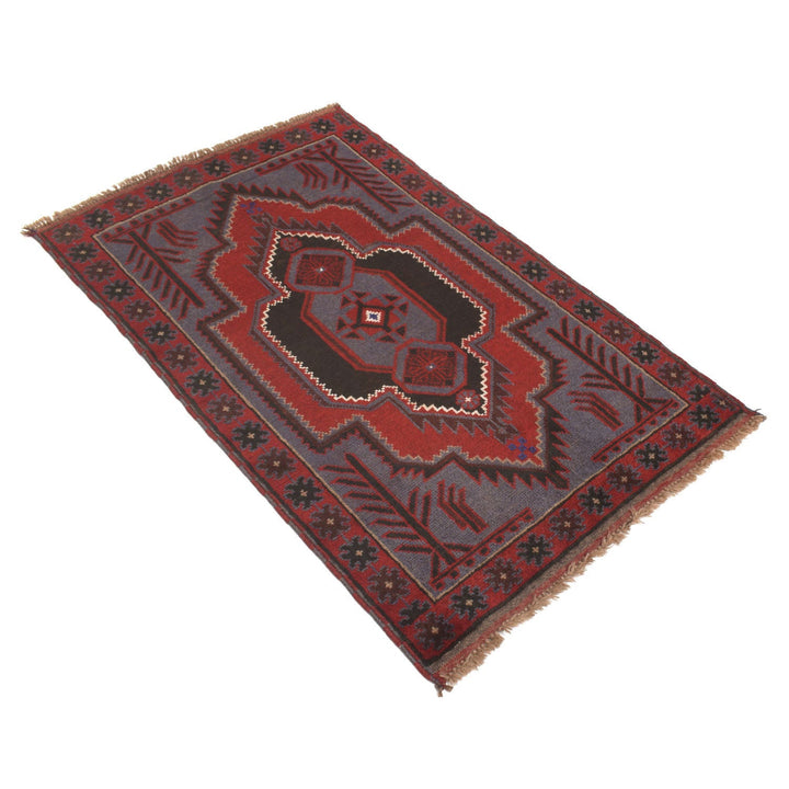 Traditional Baloch Rug 2' 9" x 4' 4" - No. AL98506