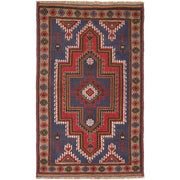 Traditional Baloch Rug 2' 11" x 4' 8" - No. AL73401