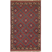 Traditional Baloch Rug 2' 12" x 4' 9" - No. AL88624