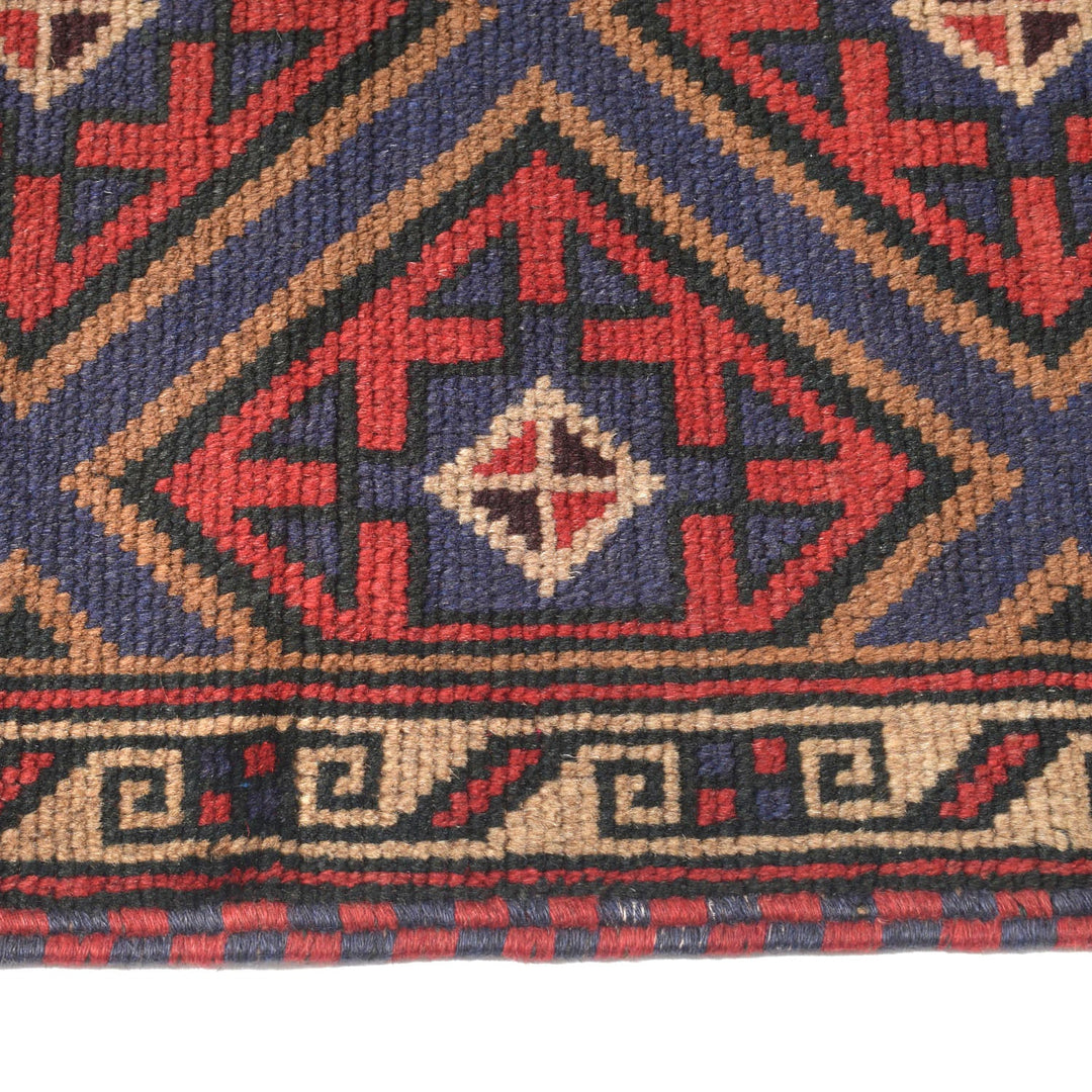 Traditional Baloch Rug 2' 12" x 4' 9" - No. AL88624