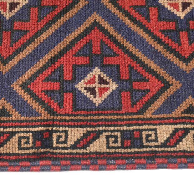 Traditional Baloch Rug 2' 12" x 4' 9" - No. AL88624