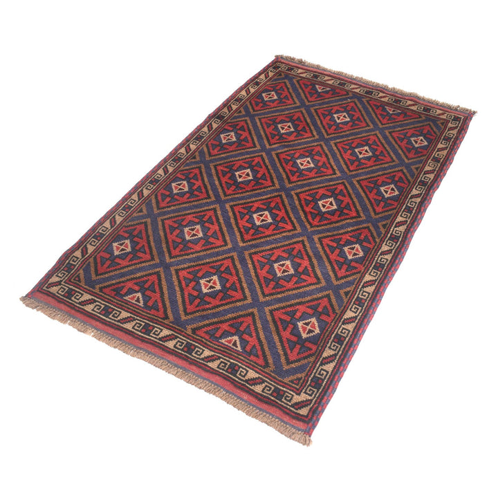 Traditional Baloch Rug 2' 12" x 4' 9" - No. AL88624