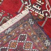 Red Color Prayer Rug 3' 0" x 4' 9" - No. AL62697