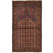Small Prayer Carpet 3' 0" x 5' 3" - No. AL79496