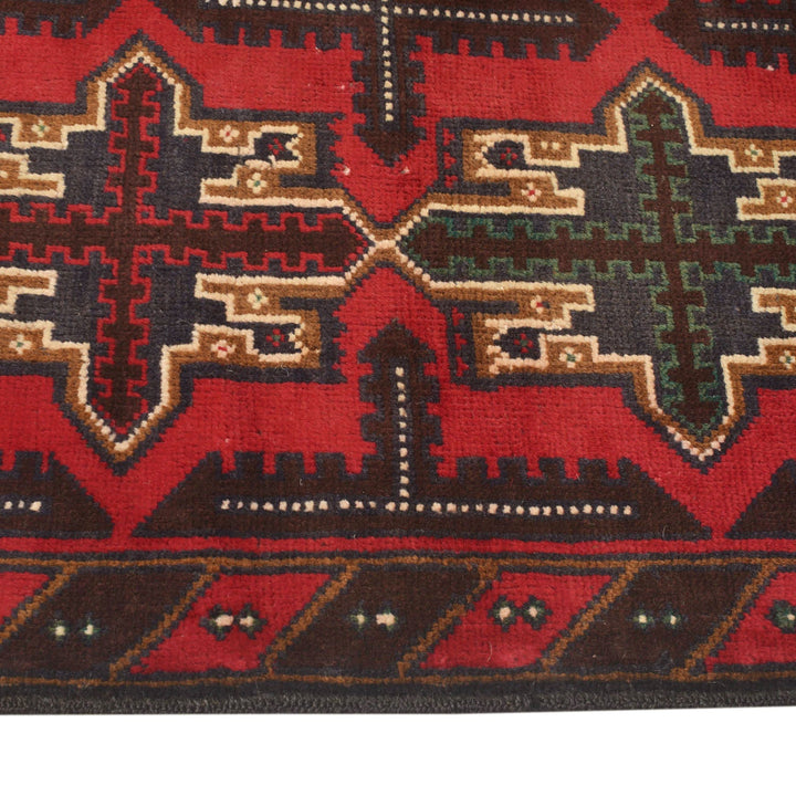 Red Baluchi Rug 2' 11" x 4' 7" - No. AL23299