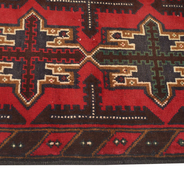 Red Baluchi Rug 2' 11" x 4' 7" - No. AL23299