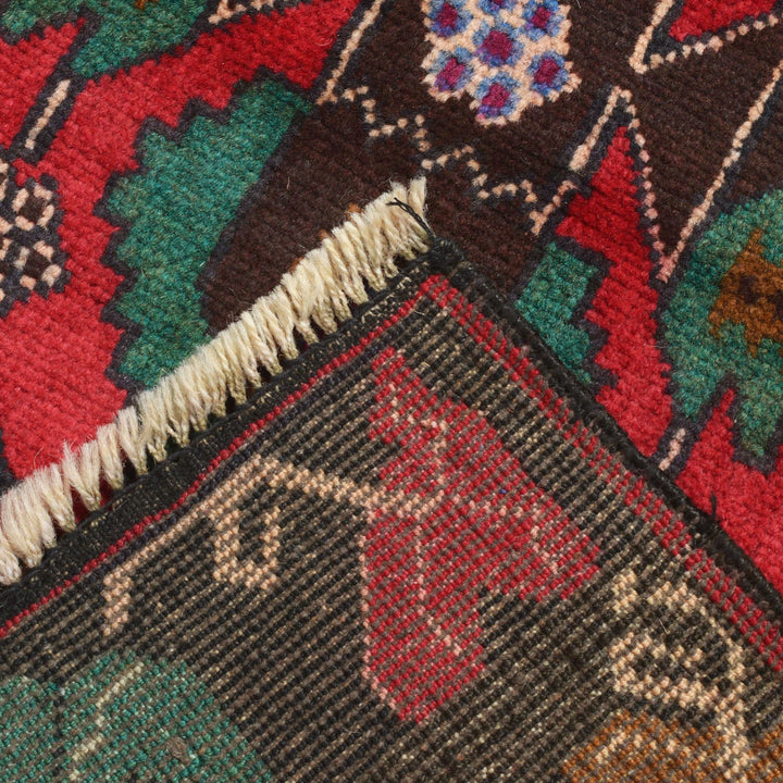 Red Baluchi Rug 3' 0" x 4' 5" - No. AL83512
