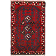 Traditional Baloch Rug 2' 11" x 5' 0" - No. AL33823