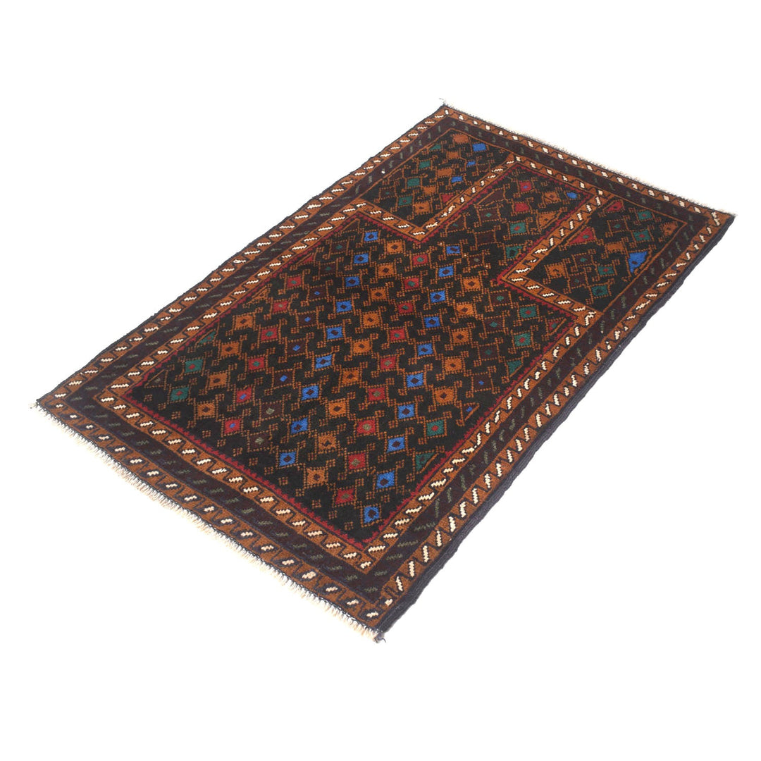 Islamic Prayer Carpet 2' 7" x 4' 1" - No. AL24297