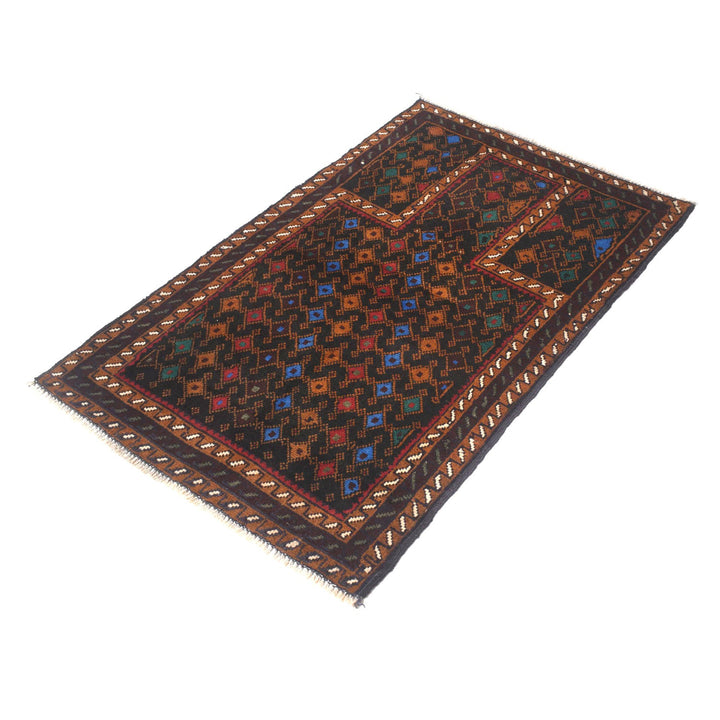 Islamic Prayer Carpet 2' 7" x 4' 1" - No. AL24297