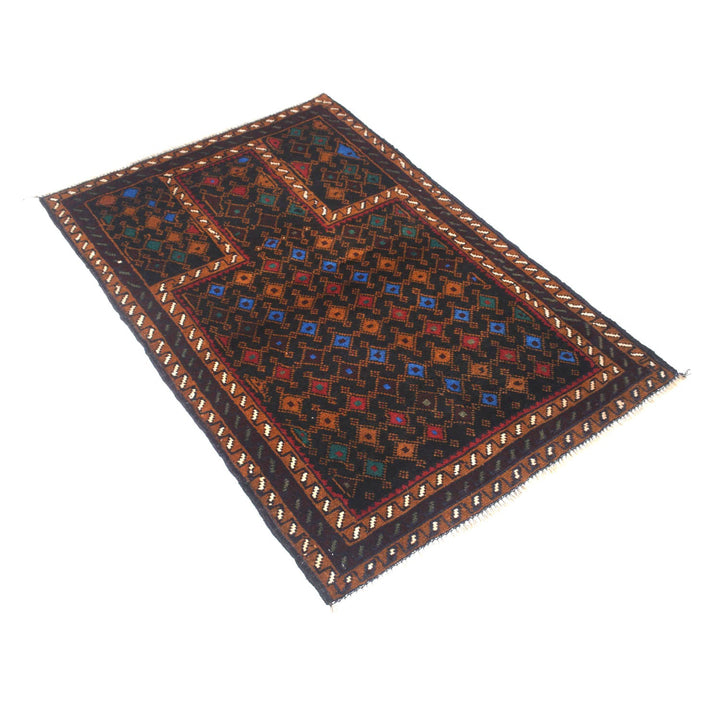Islamic Prayer Carpet 2' 7" x 4' 1" - No. AL24297
