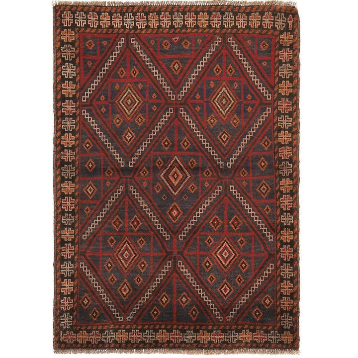 Traditional Baloch Rug 2' 11" x 4' 3" - No. AL73712