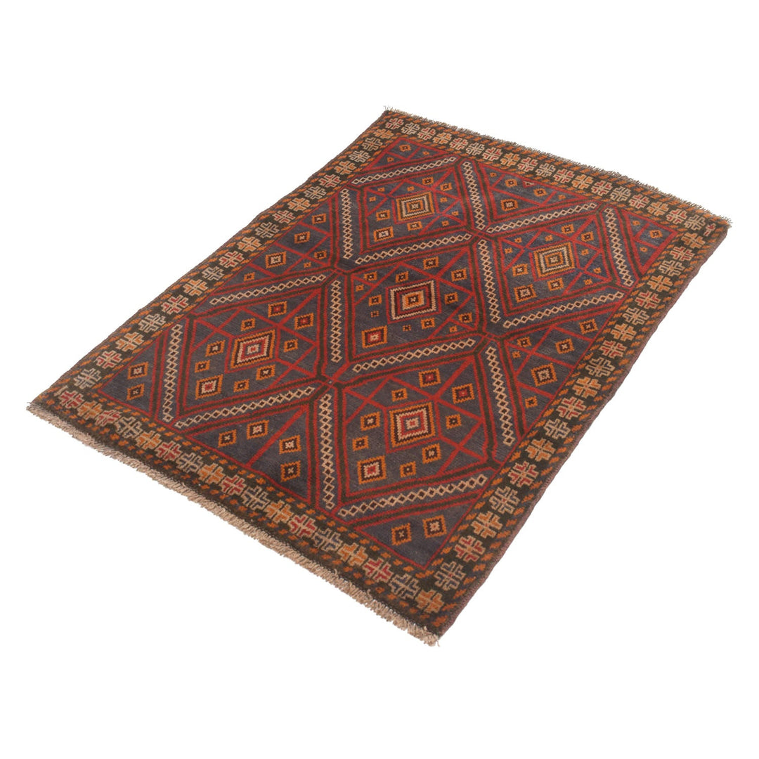 Traditional Baloch Rug 2' 11" x 4' 3" - No. AL73712
