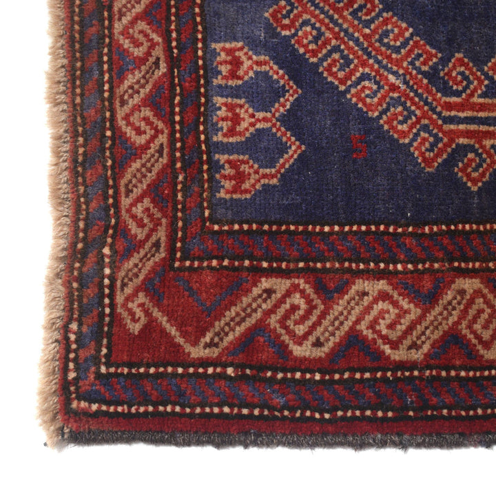 Traditional Baloch Rug 2' 11" x 4' 2" - No. AL42860