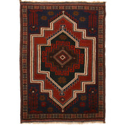 Traditional Baloch Rug 3' 3" x 4' 10" - No. AL31681