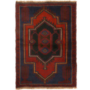 Traditional Baloch Rug 2' 12" x 4' 7" - No. AL73412