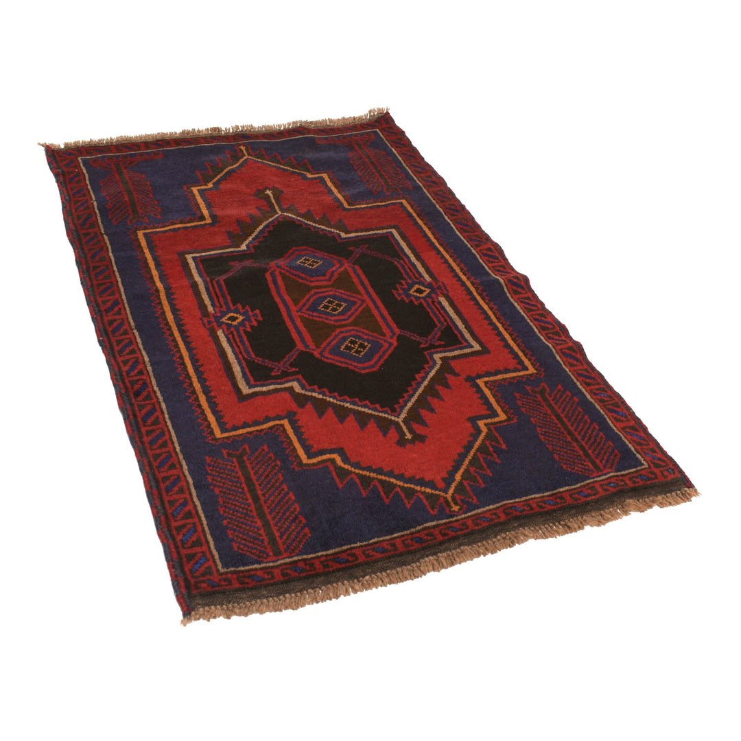 Traditional Baloch Rug 2' 12" x 4' 7" - No. AL73412