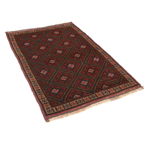 Traditional Baloch Rug 3' 3" x 4' 10" - No. AL20211