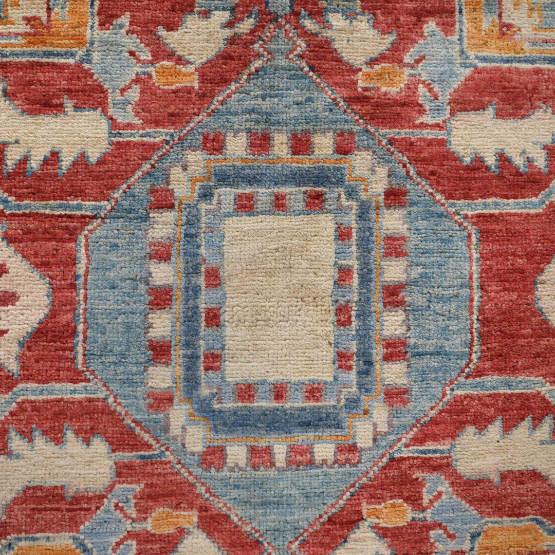 Hand Woven Heriz Design Carpet 6' 8" x 9' 7" - No. AL71066