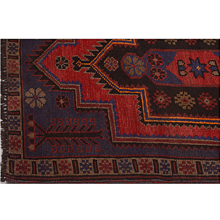 Hand Knotted Baluchi Rug 2' 9" x 4' 8" - No. AL89843
