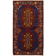 Traditional Baloch Rug 3' 1" x 5' 7" - No. AL67093