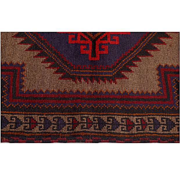 Hand Knotted Baluchi Rug 2' 8" x 4' 6" - No. AL72138