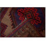 Hand Knotted Baluchi Rug 2' 8" x 4' 6" - No. AL72138