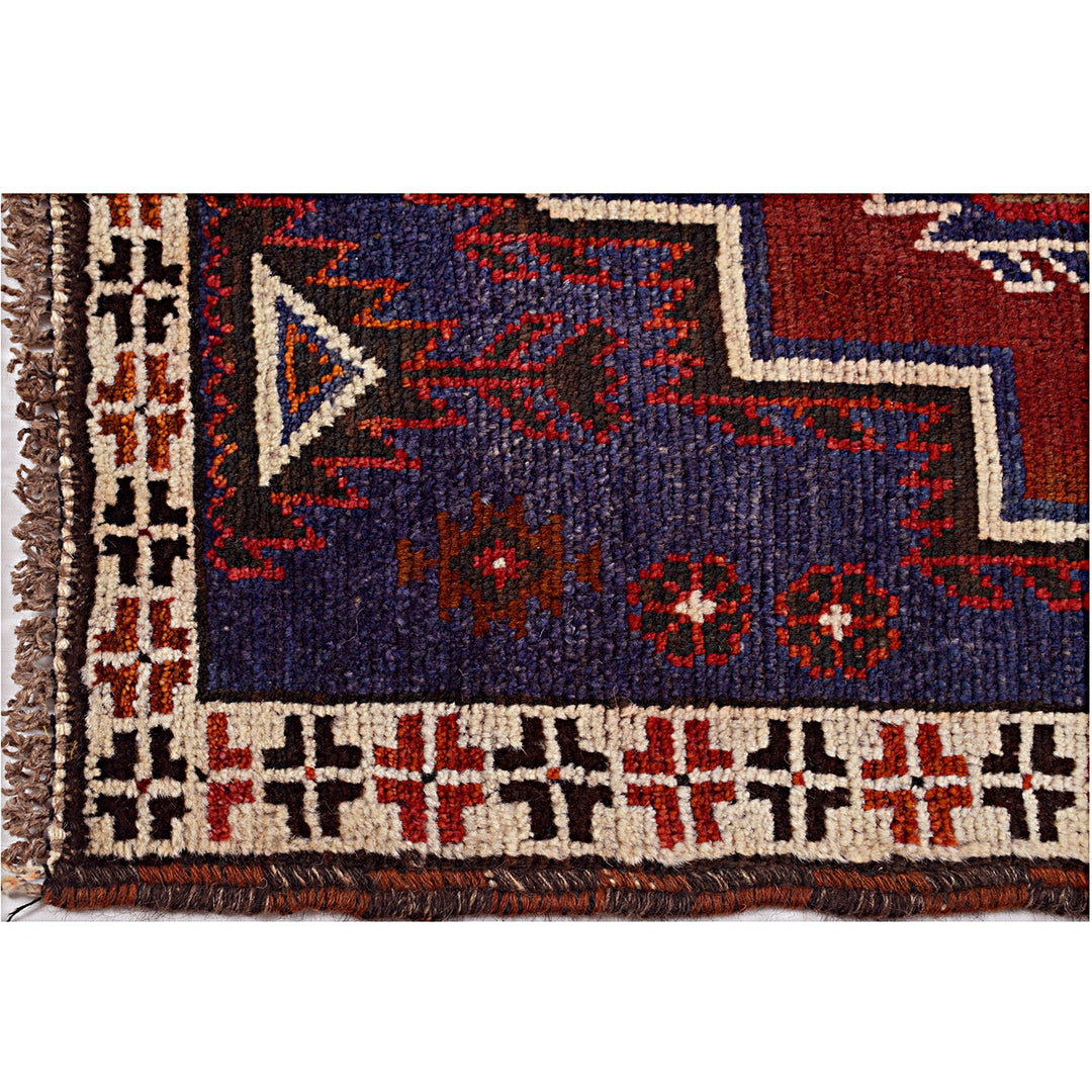 Hand Knotted Baluchi Rug 2' 9" x 4' 4" - No. AL40208