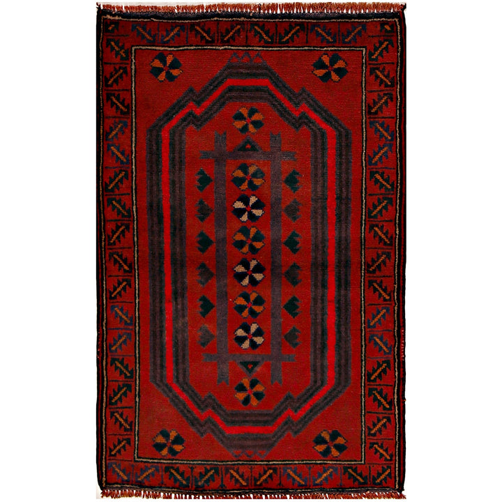 Hand Knotted Baluchi Rug 2' 10" x 4' 4" - No. AL14222