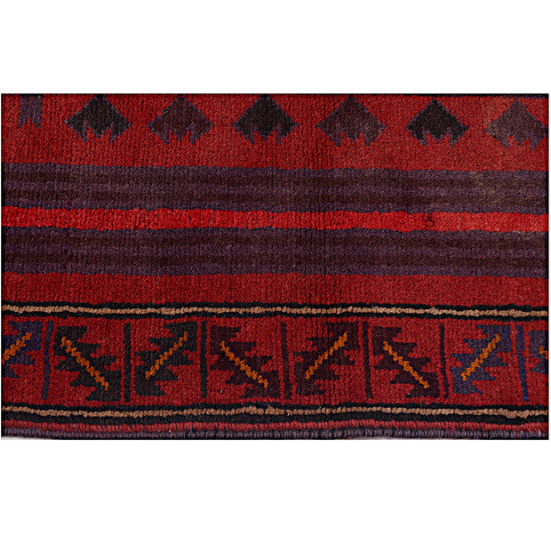 Hand Knotted Baluchi Rug 2' 10" x 4' 4" - No. AL14222