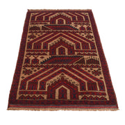 Muslim Prayer Rug 2' 9" x 4' 9" - No. AL31756