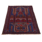 Small Prayer Carpet 3' 0" x 4' 8" - No. AL35098
