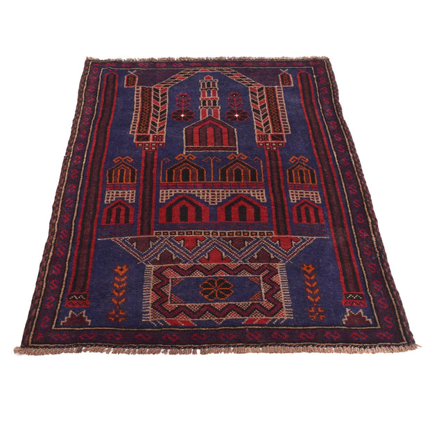 Small Prayer Carpet 3' 0" x 4' 8" - No. AL35098