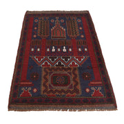 Islamic Prayer Carpet 2' 11" x 4' 5" - No. AL98418