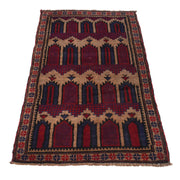 Handmade Prayer Rug 2' 9" x 4' 9" - No. AL47857
