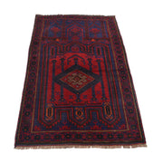 Handmade Prayer Rug 3' 2" x 4' 10" - No. AL45623