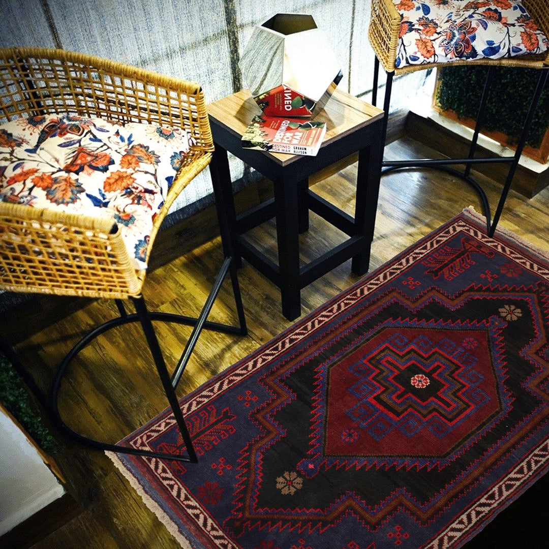 Hand Knotted Baluchi Rug 3' 0" x 4' 6" - No. AL68917