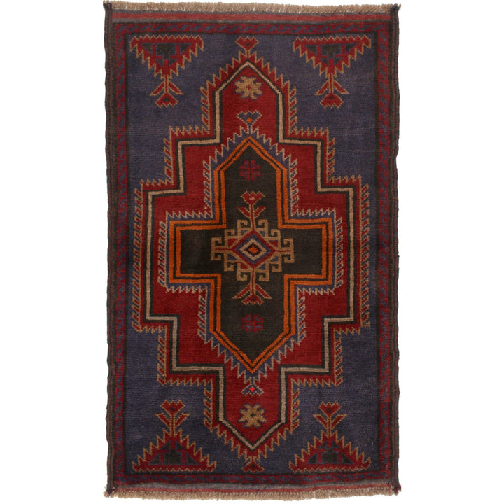 Hand Knotted Baluchi Rug 2' 8" x 4' 4" - No. AL83042