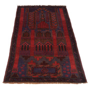 Handmade Prayer Rug 3' 0" x 4' 8" - No. AL12179