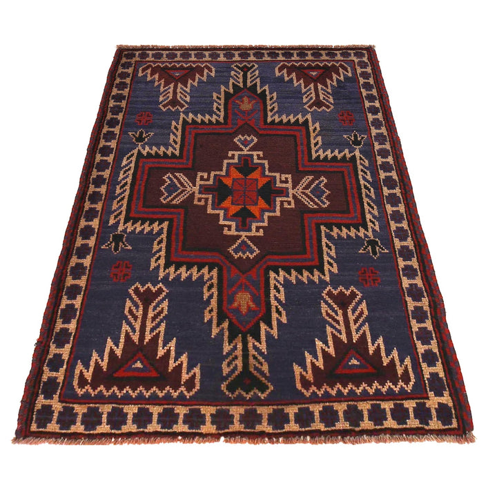 Handmade Prayer Rug 3' 2" x 4' 9" - No. AL93849