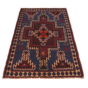 Handmade Prayer Rug 3' 2" x 4' 9" - No. AL93849