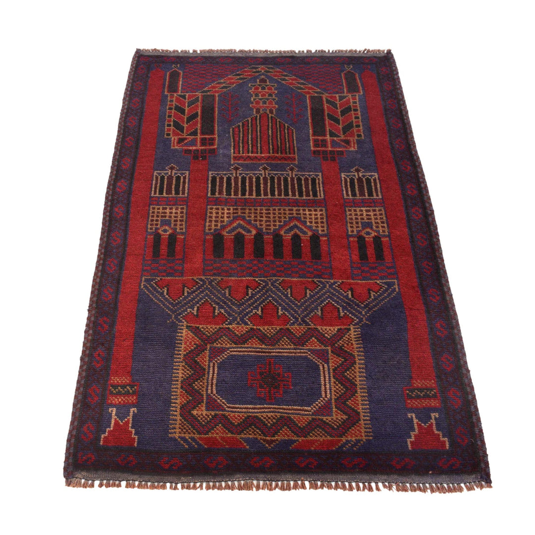 Handmade Prayer Rug 3' 0" x 4' 9" - No. AL86319