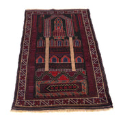 Islamic Prayer Carpet 2' 10" x 4' 4" - No. AL34461