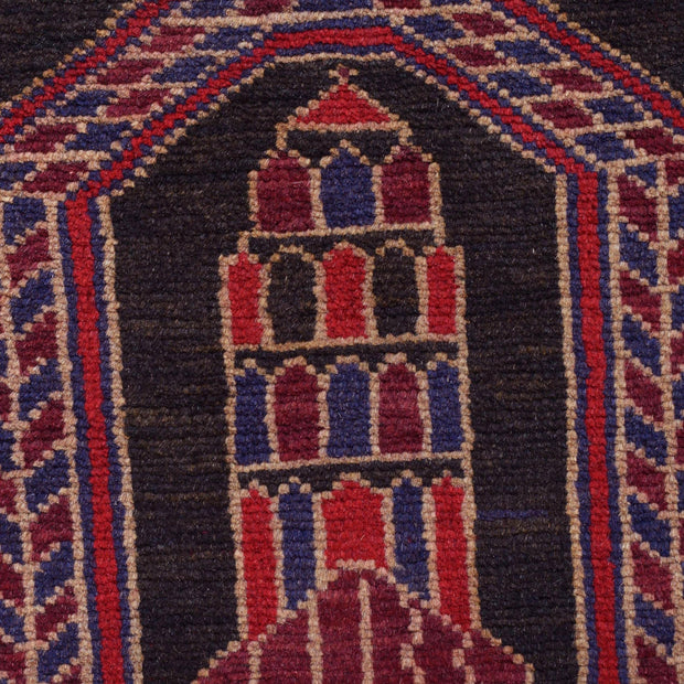 Islamic Prayer Carpet 2' 10" x 4' 4" - No. AL34461