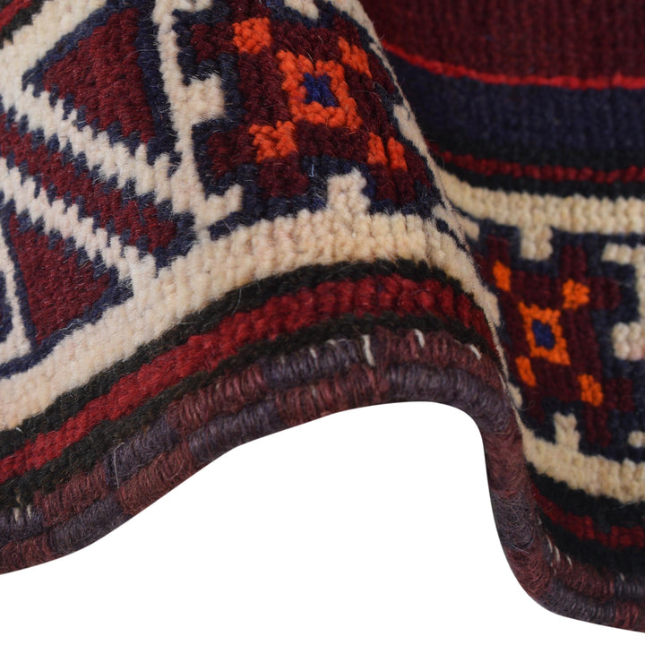 Afghan Prayer Rug 2' 9" x 5' 0" Hand-Knotted pattern