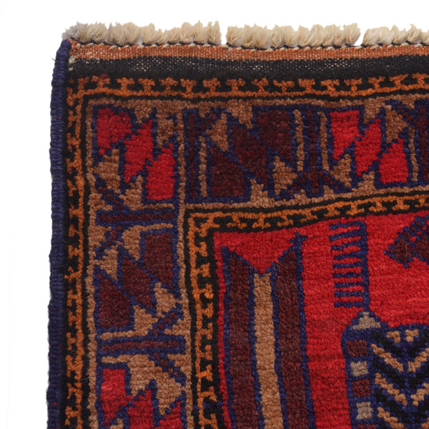 Handmade Prayer Rug 2' 11" x 4' 10" - No. AL97148