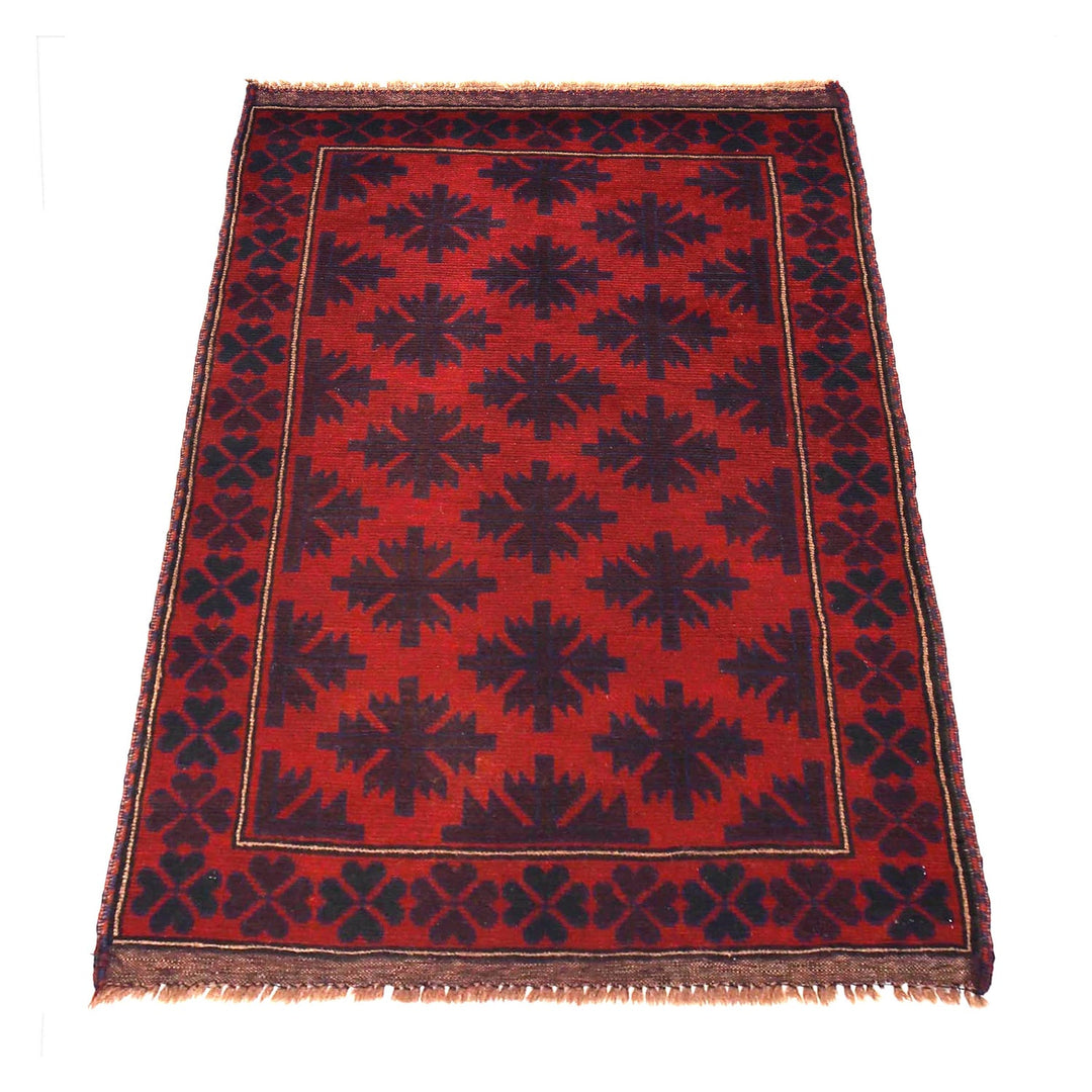 Hand Knotted Baluchi Rug 2' 9" x 4' 8" - No. AL92684
